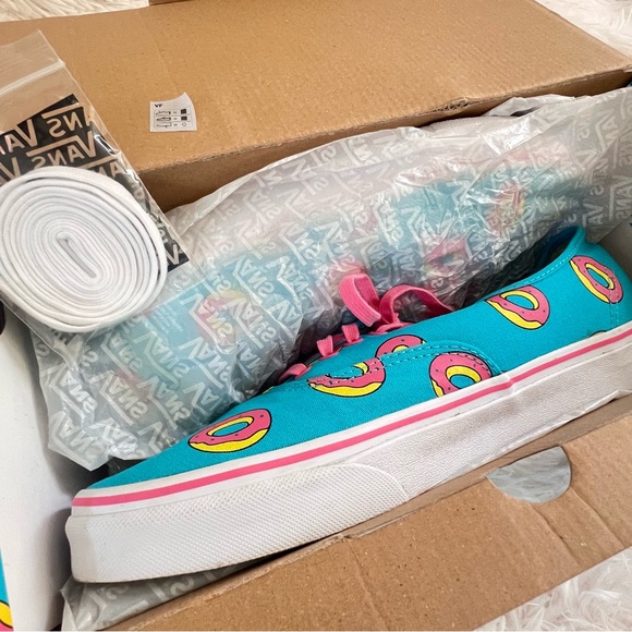 VANS Authentic x Odd Future Donut Scuba Blue Size 11.5 with Box - Picture 2 of 7